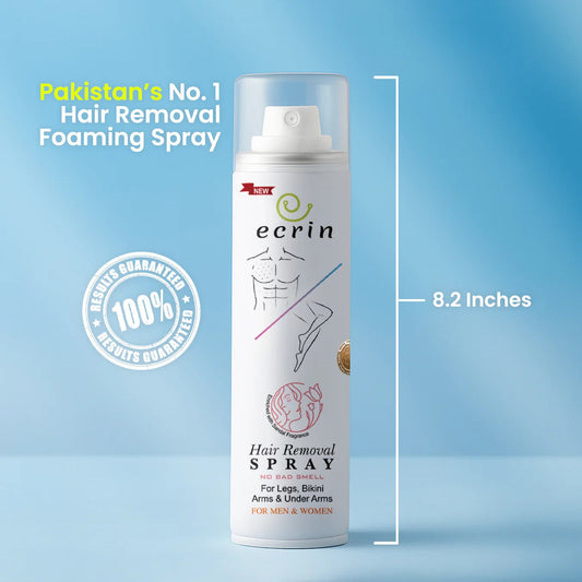 New Ecrin Hair Removal Foaming Spray - Advance Formula with Refreshing Fragrance
