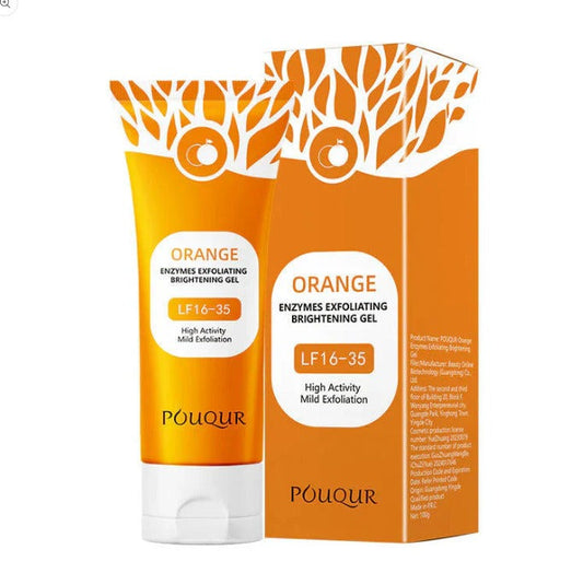 Orange Enzyme Exfoliating Gel | Brightening, Nourishing & Citrus